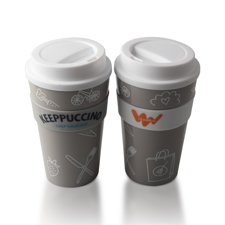 disposable plastic coffee mugs with silicone sleeve