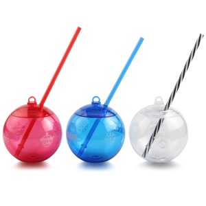 20 OZ Plastic Ornament Party Drinking Ball