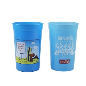 custom plastic stadium cups