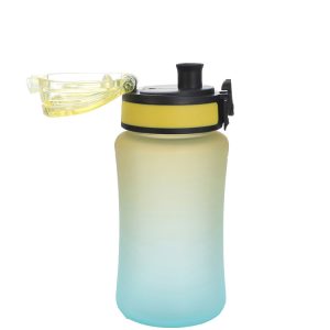 350ml Plastic Sport Water Bottle With Straw