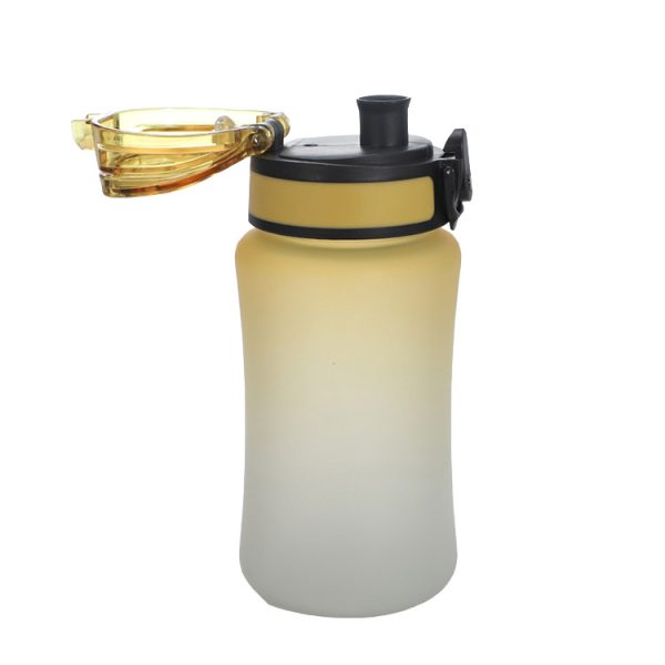 350ml Plastic Sport Water Bottle With Straw