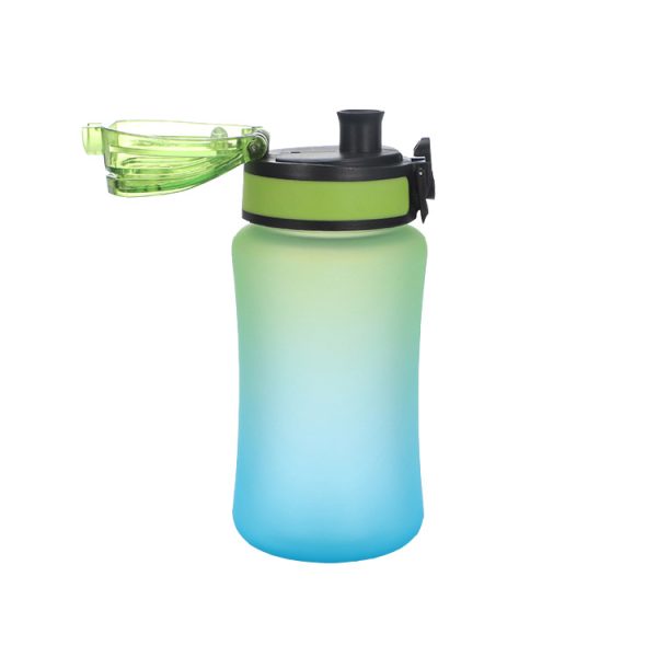 350ml Plastic Sport Water Bottle With Straw