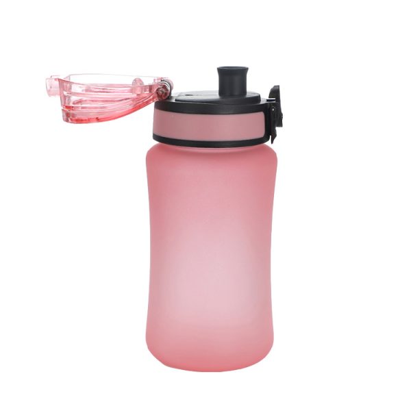 350ml Plastic Sport Water Bottle With Straw