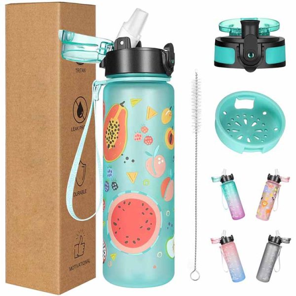 500ml Plastic Sipper Water Bottle