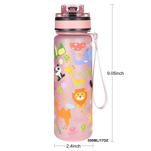 500ml Plastic Sipper Water Bottle