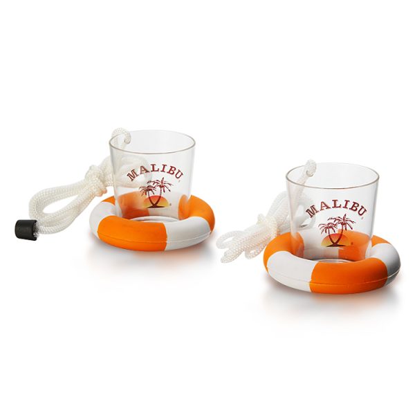 Plastic Shot Glass With String