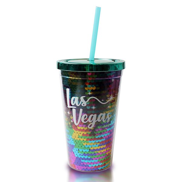 Plastic Tumbler With Shiny Squama (2)