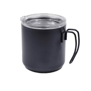 stainless steel mugs with lids
