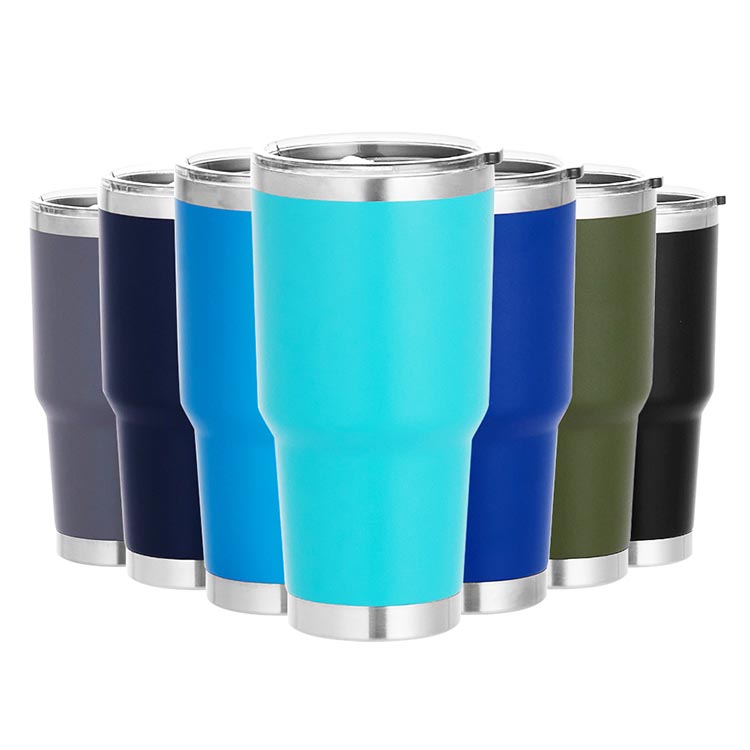 Sunlotus 30 oz Stainless Steel Insulate Tumbler Cups in Bulk