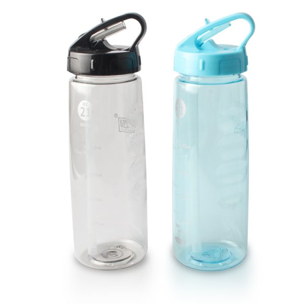 clear water bottles with lid