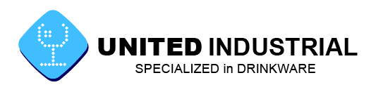 logo for United plastic drinkware