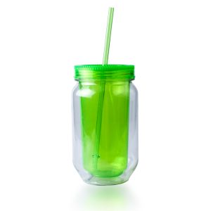 plastic mason jar mugs