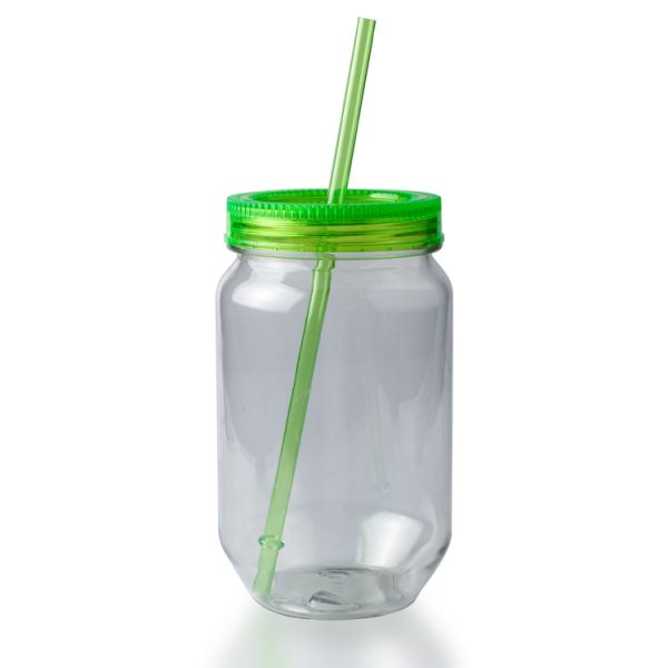 plastic mason jar mugs