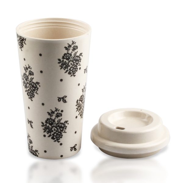 bamboo fiber cups with lid