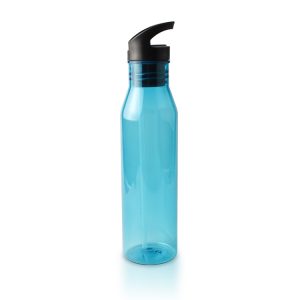 slim water bottle with straw