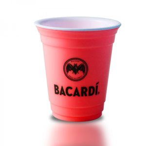 red plastic party cup