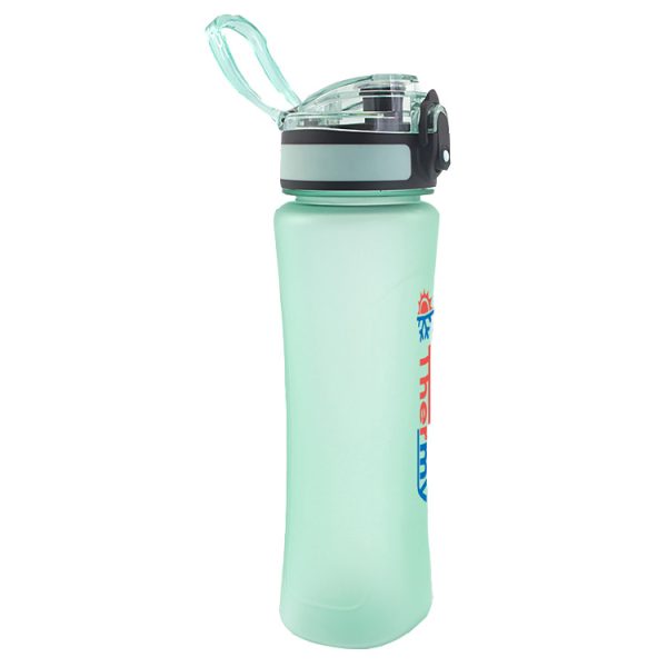 sport water bottle with a loop handle