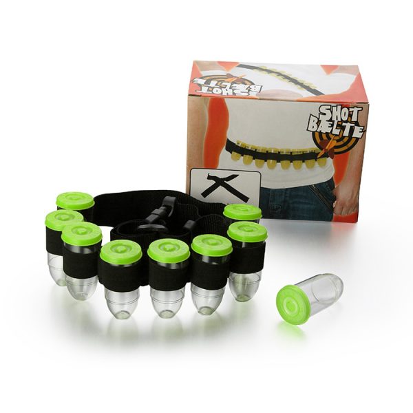 green shot cups with lids