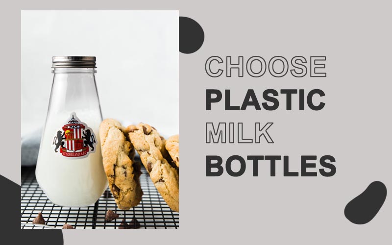 plastic milk bottles